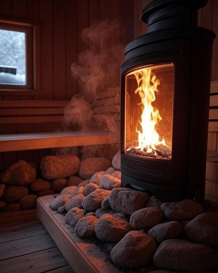 Sauna Wood Burning Heater